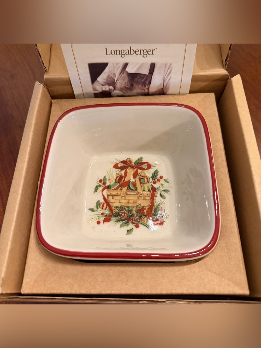 Longaberger Trim-A-Tree Bowl